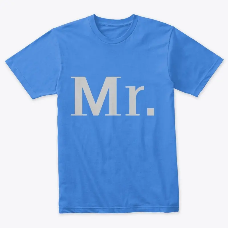 "Mr." collection Tshirt