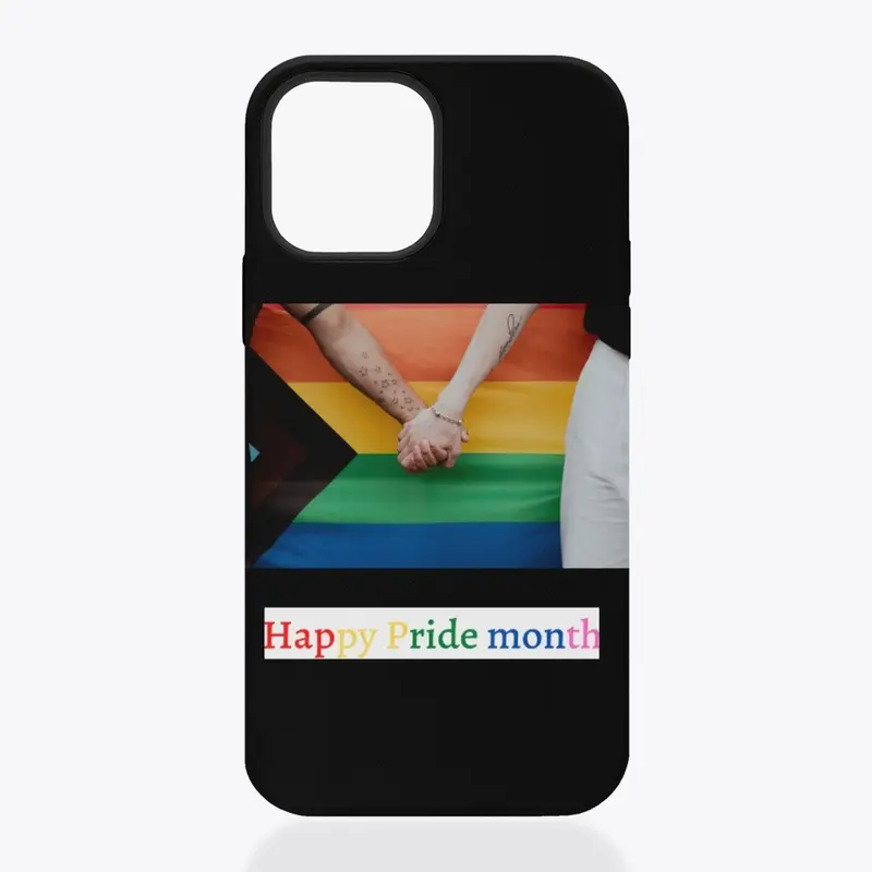 "Happy Pride Month" iPhone case