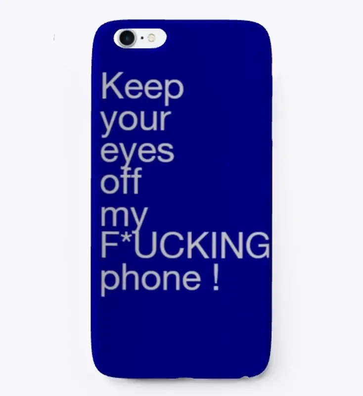 Trendy and funny iphone case